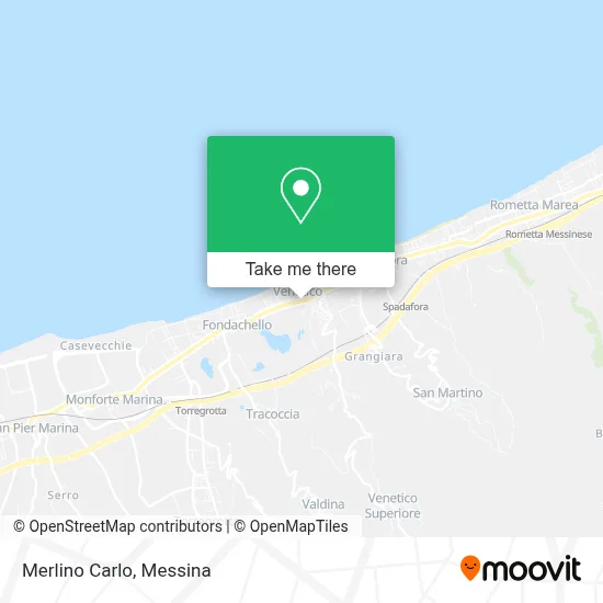 Merlino Carlo map