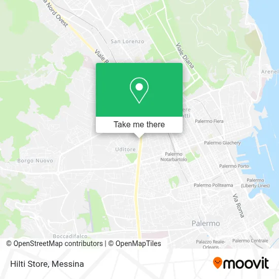 Hilti Store map