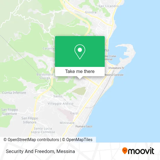 Security And Freedom map