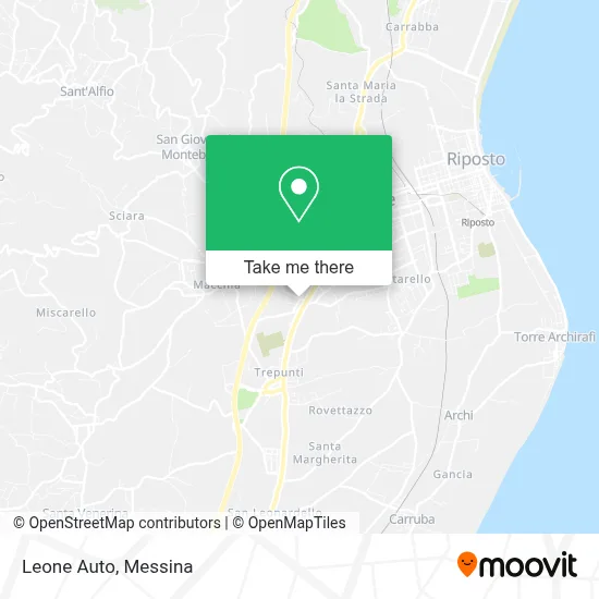 Leone Auto map