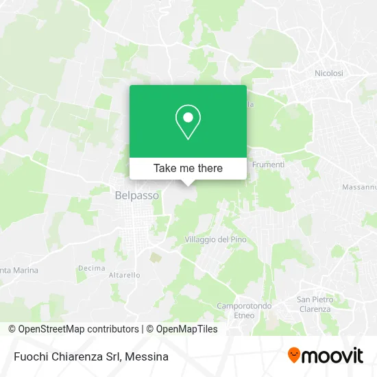 Fuochi Chiarenza Srl map
