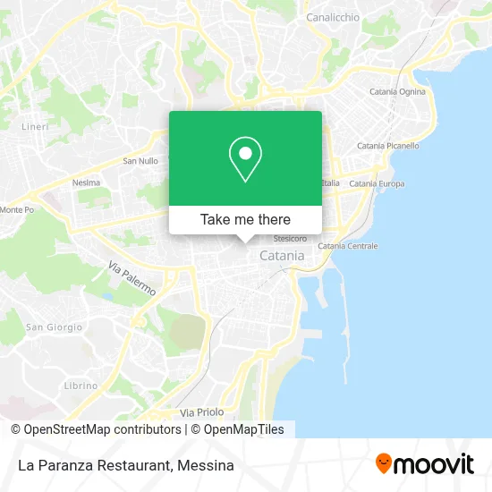 La Paranza Restaurant map