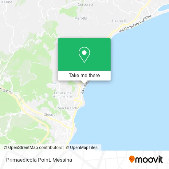Primaedicola Point map