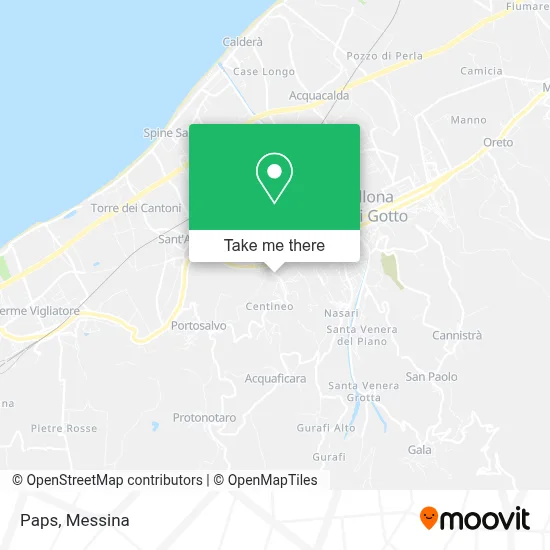 Paps map