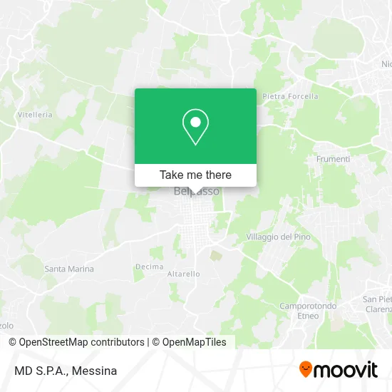 MD S.P.A. map