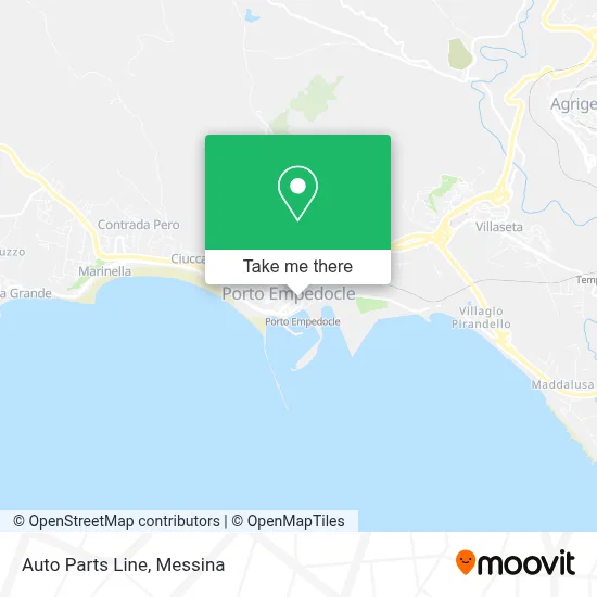 Auto Parts Line map