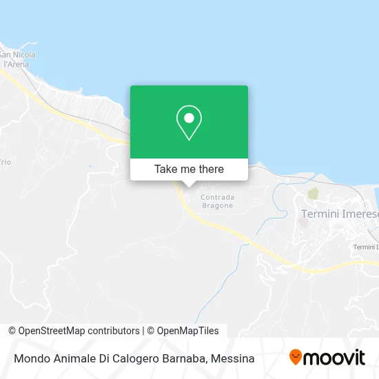 Mondo Animale Di Calogero Barnaba map
