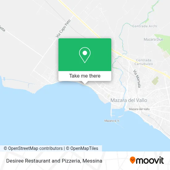 Desiree Restaurant and Pizzeria map
