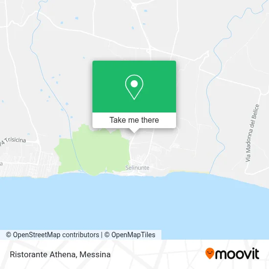 Ristorante Athena map