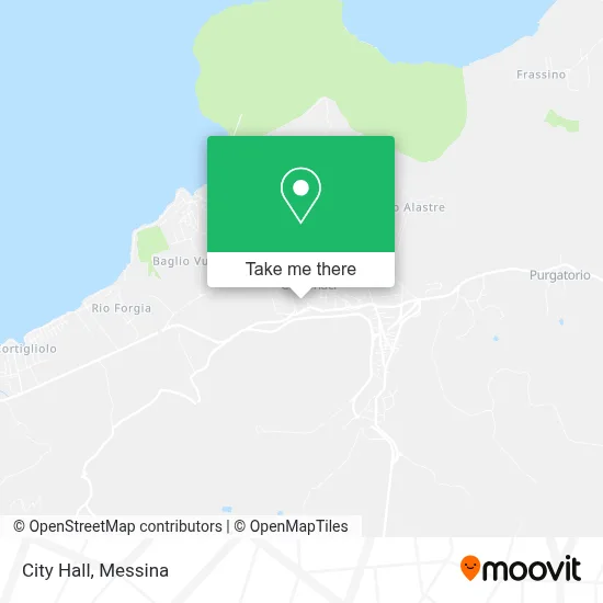 City Hall map