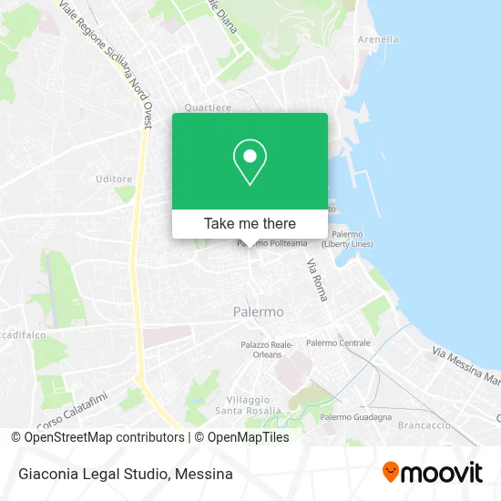 Giaconia Legal Studio map