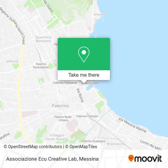 Associazione Ecu Creative Lab map