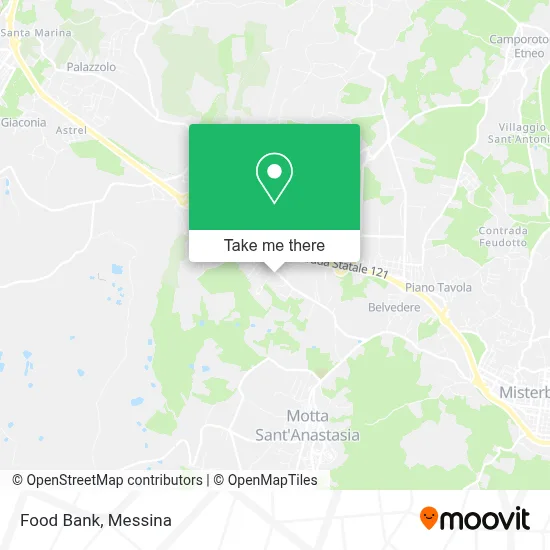 Food Bank map