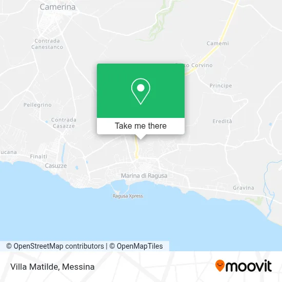 Villa Matilde map