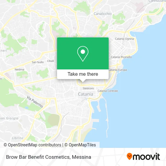 Brow Bar Benefit Cosmetics map