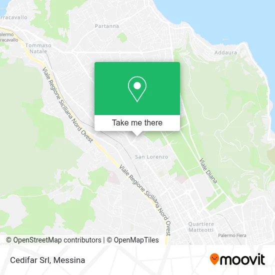 Cedifar Srl map