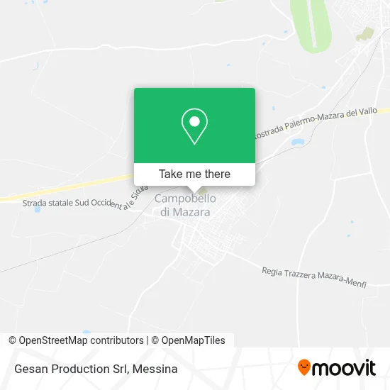 Gesan Production Srl map