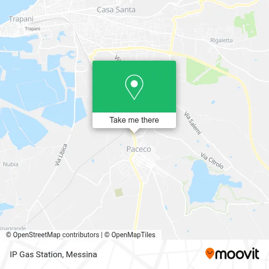 IP Gas Station map