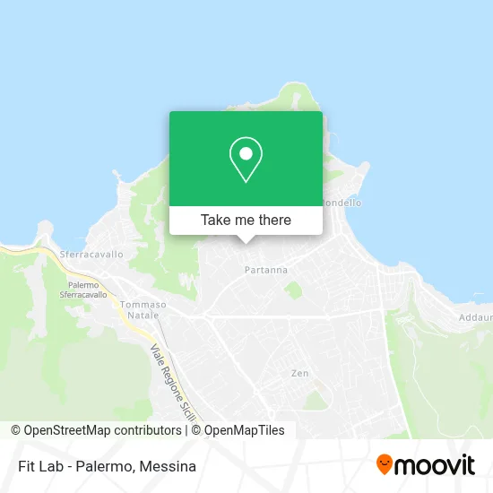 Fit Lab - Palermo map