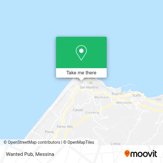 Wanted Pub map