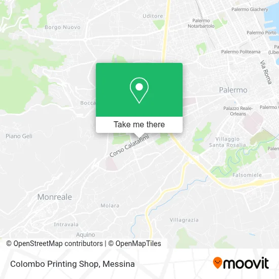 Colombo Printing Shop map