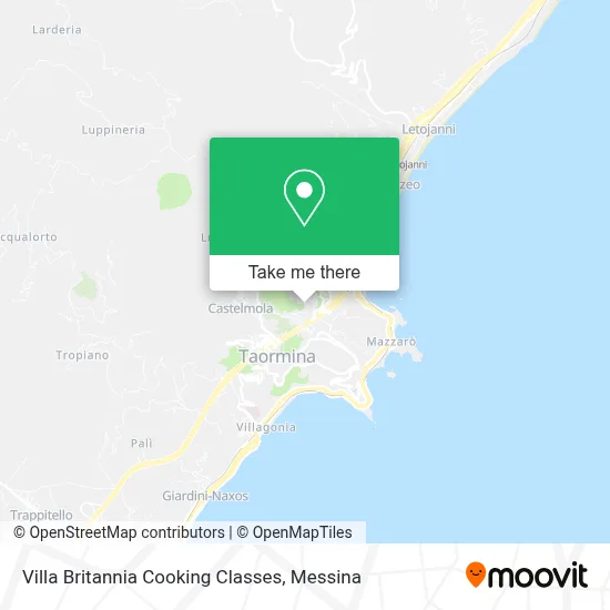 Villa Britannia Cooking Classes map