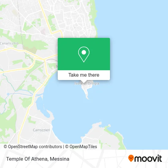 Temple Of Athena map