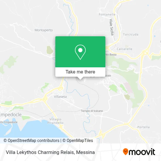 Villa Lekythos Charming Relais map