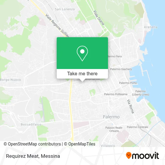 Requirez Meat map