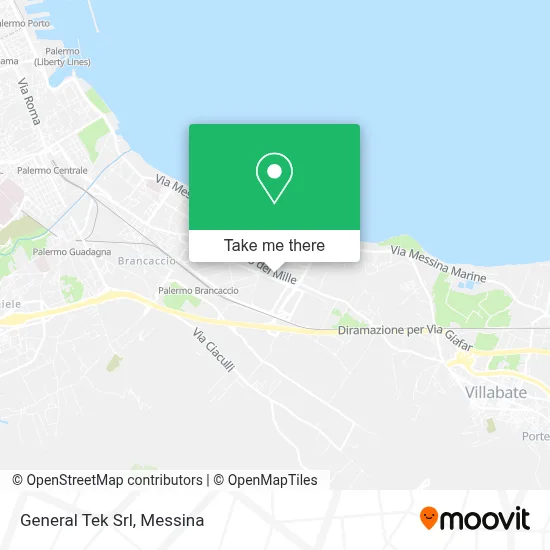 General Tek Srl map