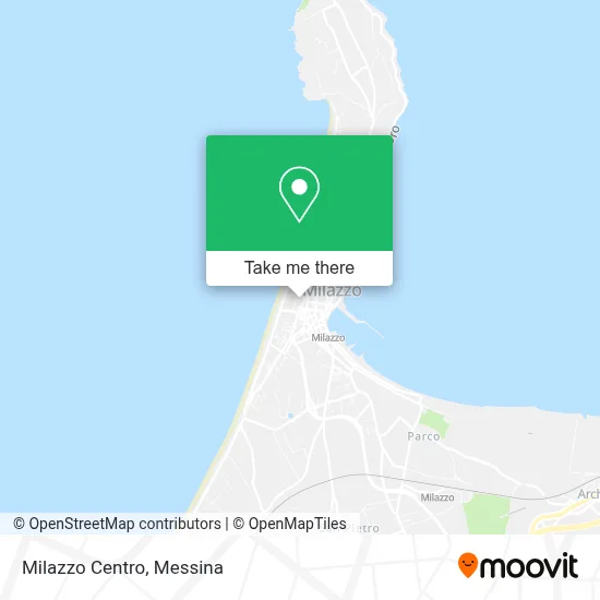 Milazzo Centro map