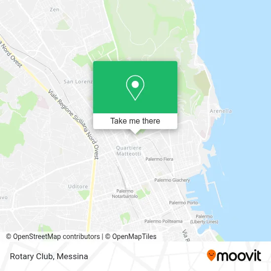 Rotary Club map