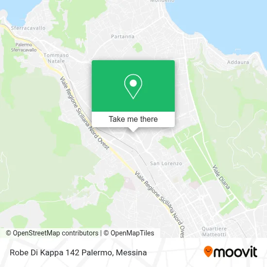 Robe Di Kappa 142 Palermo map