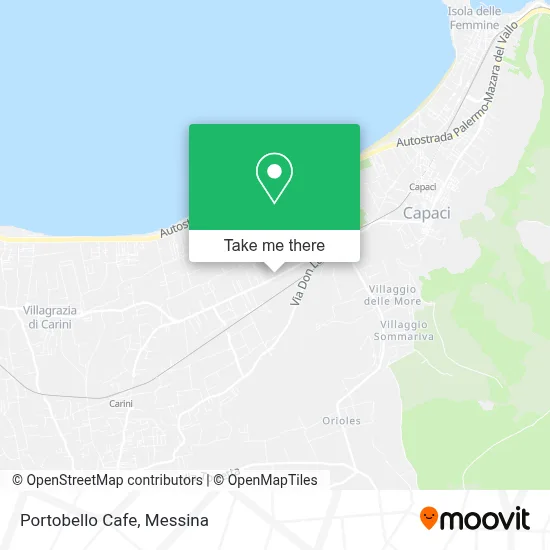 Portobello Cafe map