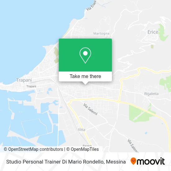 Studio Personal Trainer Di Mario Rondello map