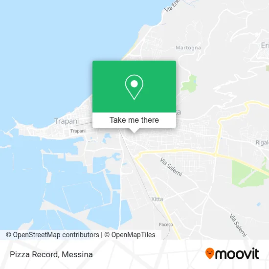 Pizza Record map