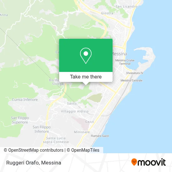 Ruggeri Orafo map