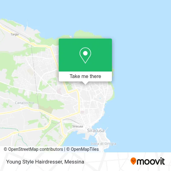 Young Style Hairdresser map
