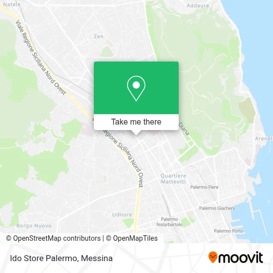 Ido Store Palermo map