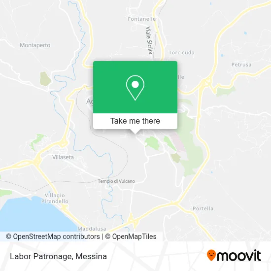 Labor Patronage map