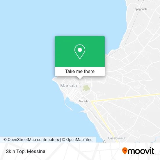 Skin Top map