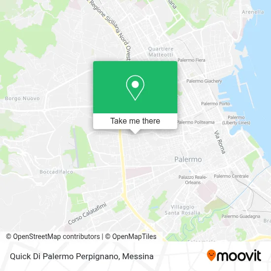 Quick Di Palermo Perpignano map