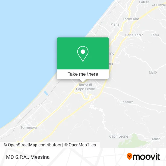 MD S.P.A. map