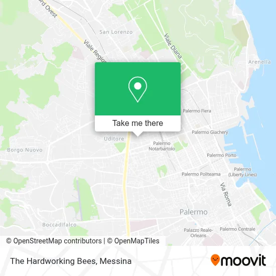The Hardworking Bees map