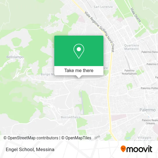Engel School map