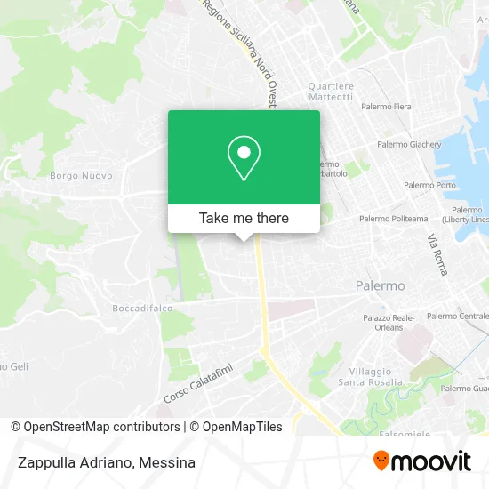 Zappulla Adriano map