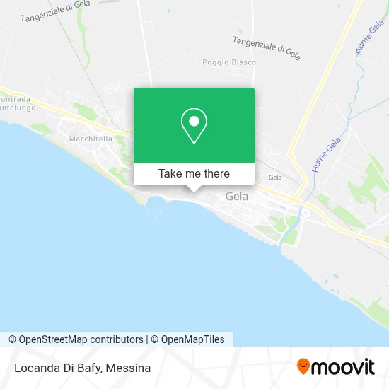 Locanda Di Bafy map
