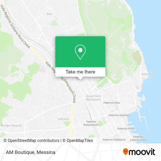 AM Boutique map