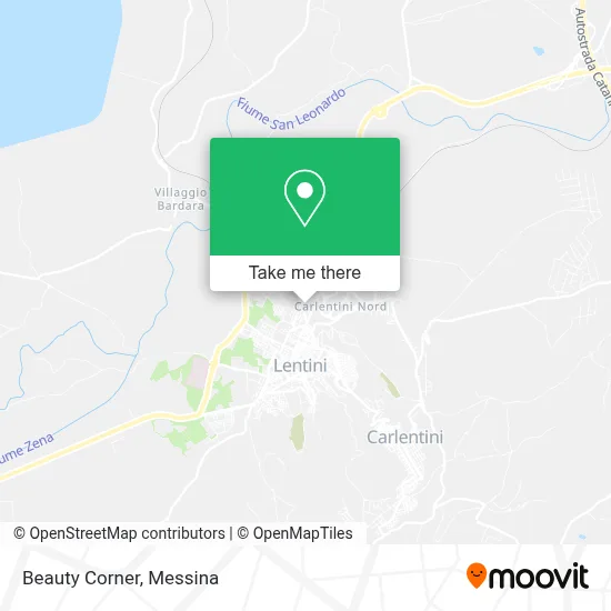 Beauty Corner map