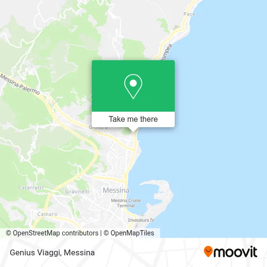 Genius Viaggi map